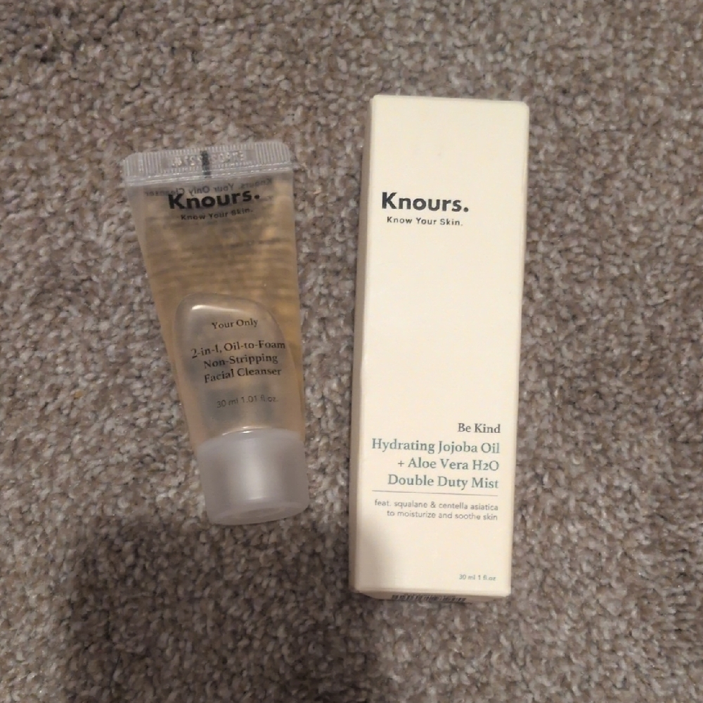 Knours Duo Face Cleanser And Mist